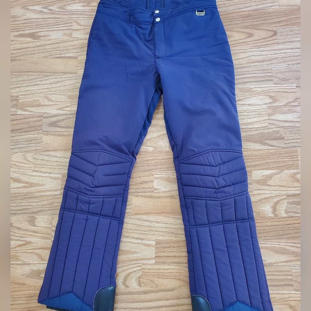 Vintage White Stag Insulated Ski Pant